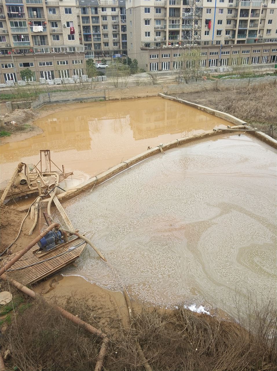 顺德沉淀池淤泥清理-厂区废水池淤泥清淤